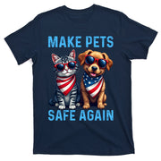 Make Pets Safe Again Funny Donald Trump They Are Eating The Dogs T-Shirt