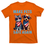 Make Pets Safe Again Funny Donald Trump They Are Eating The Dogs T-Shirt