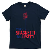 More Spaghetti Less Upsetti Funny Food Meme T-Shirt