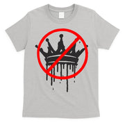 No Kings In America Pro Democracy Anti Monarchy Oligarchy T-Shirt
