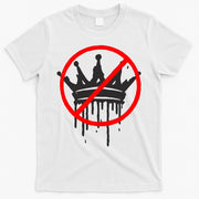No Kings In America Pro Democracy Anti Monarchy Oligarchy T-Shirt