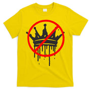 No Kings In America Pro Democracy Anti Monarchy Oligarchy T-Shirt