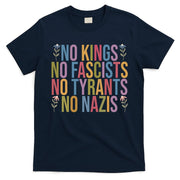 No Kings In America No Fascists We The People Political T-Shirt