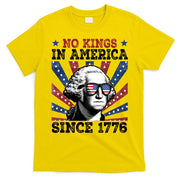 No Kings In America Since 1776 USA Flag Vintage T-Shirt
