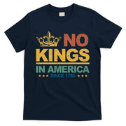 No Kings In America Vintage Democracy  T-Shirt