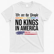 No Kings In America We The People Political Protest T-Shirt