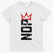 No Kings Protest Sign Vertical T-Shirt