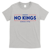 No Kings Since 1776 Simple Logo T-Shirt