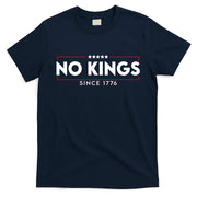 No Kings Since 1776 Simple Logo T-Shirt