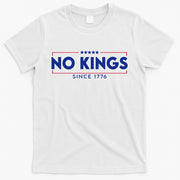 No Kings Since 1776 Simple Logo T-Shirt