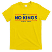 No Kings Since 1776 Simple Logo T-Shirt