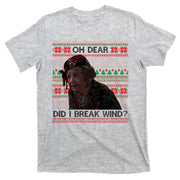Oh Dear Did I Break Wind Funny Ugly Christmas T-Shirt