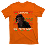 Oh Dear Did I Break Wind Funny Ugly Christmas T-Shirt