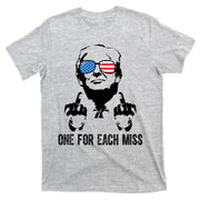 One For Each Miss Donald Trump Middle Finger Usa Funny T-Shirt