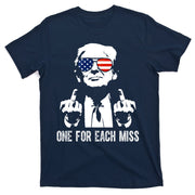One For Each Miss Donald Trump Middle Finger Usa Funny T-Shirt