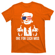 One For Each Miss Donald Trump Middle Finger Usa Funny T-Shirt