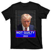 President Donald Trump Mugshot 2024 Not Guilty T-Shirt