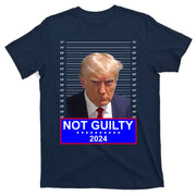 President Donald Trump Mugshot 2024 Not Guilty T-Shirt