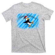 Penguin Skating Merry Christmas T-Shirt