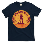 Paddle Girl Sunset Sport T-Shirt