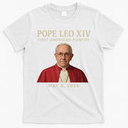 Pope Leo XIV First American Pontiff May 8th 2025 T-Shirt