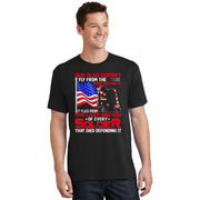 Patriotic Military Veteran T-Shirt