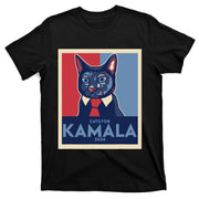 Politically Purrfect Cats For Kamala Harris 2024 President Gift T-Shirt