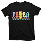 Para Pencil Lightning Paraprofessional Paras Back To School T-Shirt