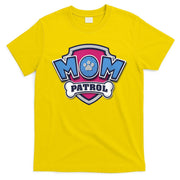 MotherS Day Mom Patrol Badge T-Shirt