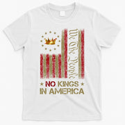Patriotic Pro-Democracy Protest No Kings In America T-Shirt