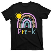 Pre-K Rainbow Teacher Student Back To School T-Shirt