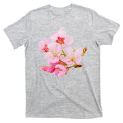 Pink Springtime Cherry Blossoms Sakura T-Shirt
