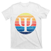 Psychology Symbol Retro Vintage Back To School Psychologist T-Shirt