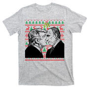 Putin Trump Mistletoe Ugly Christmas Sweater T-Shirt