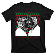 Putin Trump Mistletoe Ugly Christmas Sweater T-Shirt
