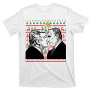 Putin Trump Mistletoe Ugly Christmas Sweater T-Shirt