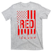 R.E.D Remember Everyone Deployed Red Friday Flag T-Shirt