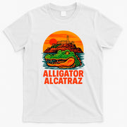 Retro Alligator Alcatraz T-Shirt