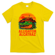 Retro Alligator Alcatraz T-Shirt