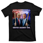 Republicans And Democrats United Against Evil Donald Trump Robert F Kennedy T-Shirt