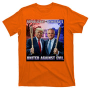 Republicans And Democrats United Against Evil Donald Trump Robert F Kennedy T-Shirt