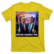Republicans And Democrats United Against Evil Donald Trump Robert F Kennedy T-Shirt