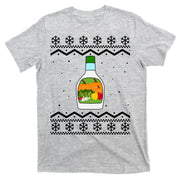 Ranch Bottle Funny Ugly Christmas T-Shirt