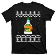 Ranch Bottle Funny Ugly Christmas T-Shirt