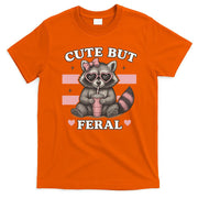 Raccoon Cute But Feral Funny Animal T-Shirt
