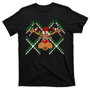 Reindeer Ugly Christmas Sweater T-Shirt