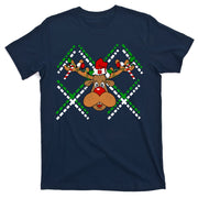 Reindeer Ugly Christmas Sweater T-Shirt