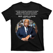 Representative John Lewis Tribute 1940-2020 T-Shirt