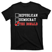 Republican Democrat Donald Trump T-Shirt