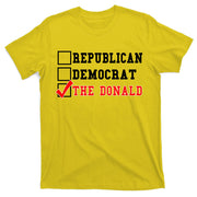 Republican Democrat Donald Trump T-Shirt
